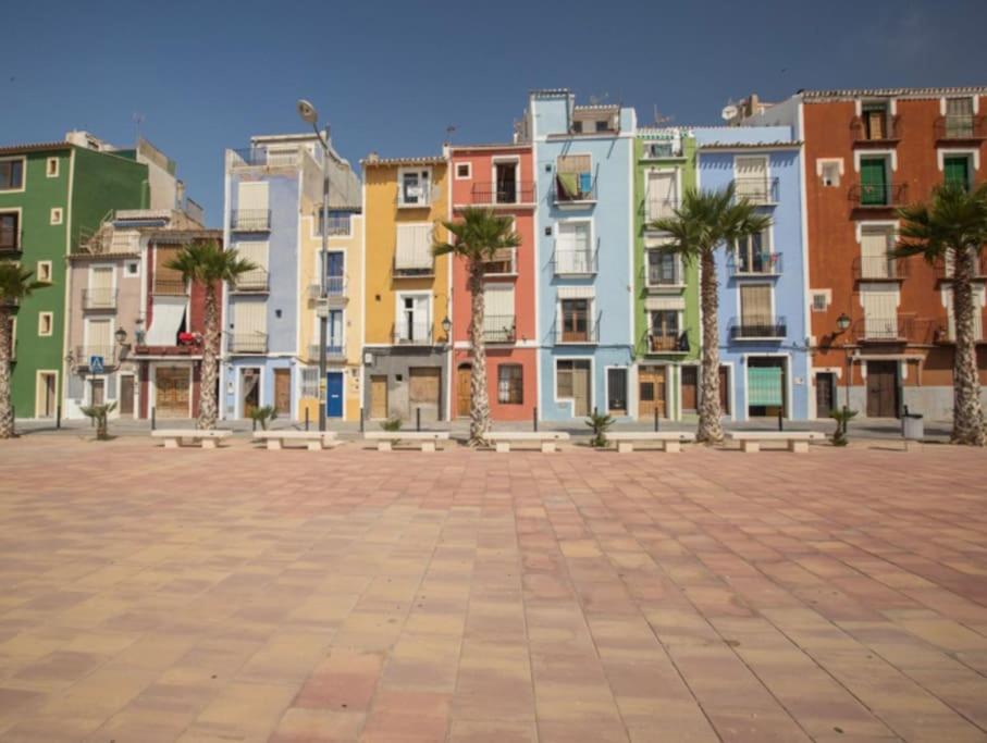 Compleet En Modern Appartement In Het Authentieke Stadshart Villajoyosa Exterior foto